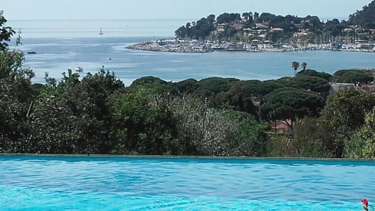 Les Citronniers - Splendide Vue Mer Acces Plage A Pieds A 5 Minutes 滨海卡瓦莱尔 外观 照片